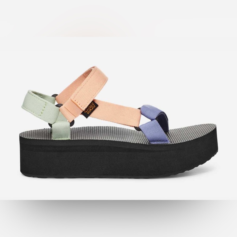 Teva flatform platform universal pastel color san… - image 2